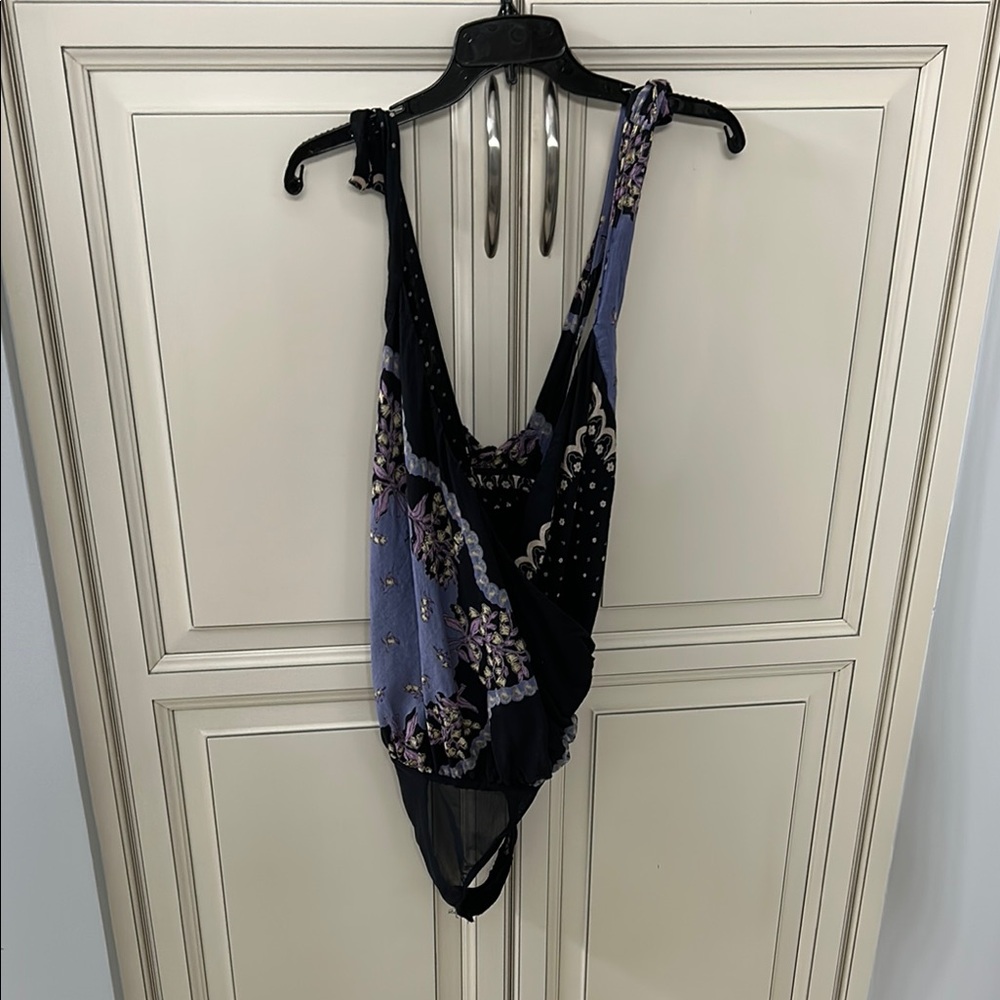 Free People Sweet Thing Patterned Bodysuit - Picture 4 of 7